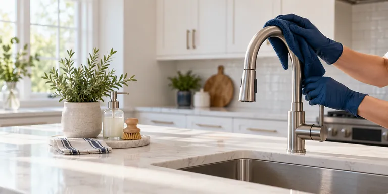 Illustrative clean home interior
